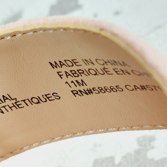 NEW BP Larissa Block Heel Slingback Ankle Strap Summer Sandals X419 - Picture 12 of 16